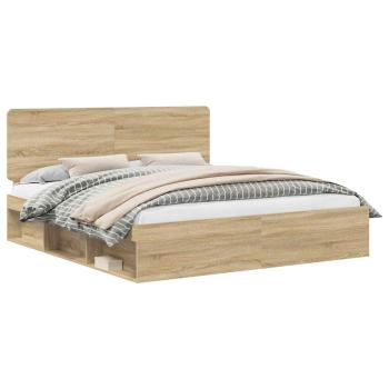 Bettrahmen Sonoma 200 x 200 cm Massives Kiefernholz
