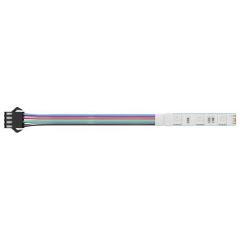 LED Streifen 2 Stk. Schwarz und Mehrfarbig