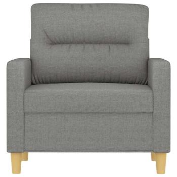 Sofasessel Dunkelgrau 60 cm Stoff
