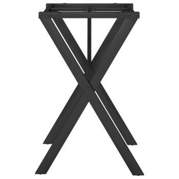 Esstisch-Gestell in X-Form 50x40x73 cm Stahl