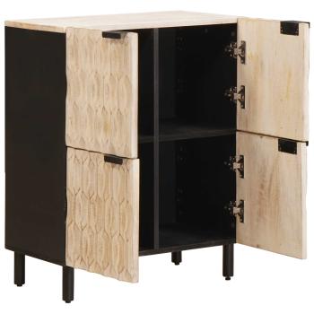 Sideboard Weiße gewaschene Oberfläche 60 x 33 x 75 cm