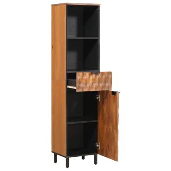 Badezimmerschrank Braun 38 x 33 x 160 cm Massivholz Mango