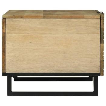 Couchtisch Natur 80 x 50 x 40 cm Holzwerkstoff