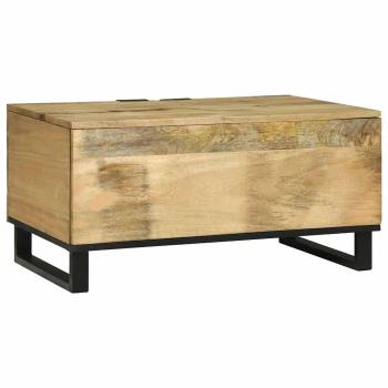 Couchtisch Natur 80 x 50 x 40 cm Holzwerkstoff