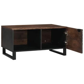 Couchtisch Walnuss 80 x 50 x 40 cm Holzwerkstoff