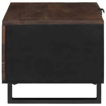 Couchtisch Walnuss 80 x 50 x 40 cm Holzwerkstoff