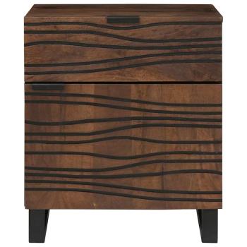 Nachttisch Walnuss 50 x 33 x 60 cm Holzwerkstoff