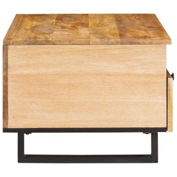 Couchtisch Artisan-Eiche 80 x 54 x 40 cm Massivholz Mango