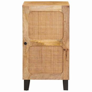 ARDEBO.de - Sideboard Braun 40 x 33 x 75 cm Massivholz Mango