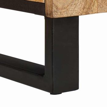Sideboard Braun 40 x 33 x 75 cm Massivholz Mango