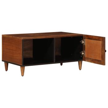 Couchtisch Braun 80 x 50 x 40 cm Massivholz Mango