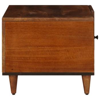 Couchtisch Braun 80 x 50 x 40 cm Massivholz Mango