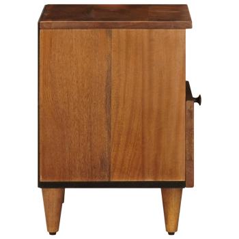 Nachttisch Braun 40 x 33 x 46 cm Massivholz Mango