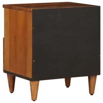Nachttisch Braun 40 x 33 x 46 cm Massivholz Mango