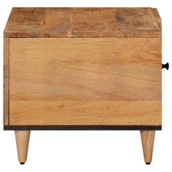 Couchtisch Natur 80 x 50 x 40 cm Massivholz Mango