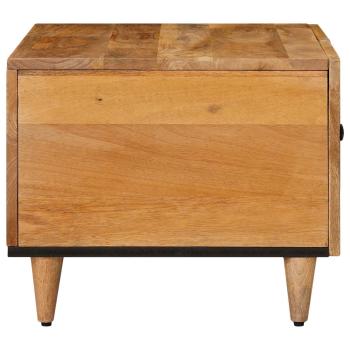 Couchtisch Natur 80 x 50 x 40 cm Massivholz Mango