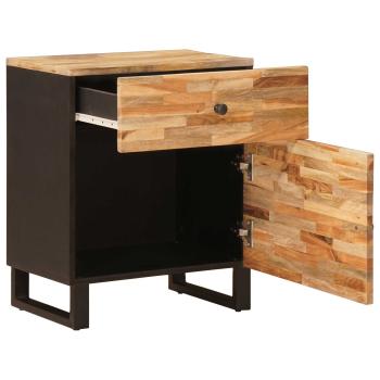 Bettkasten Braun 50 x 33 x 60 cm Massivholz Mango