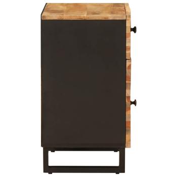 Bettkasten Braun 50 x 33 x 60 cm Massivholz Mango