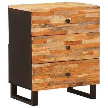 ARDEBO.de - Bettkasten Braun 50 x 33 x 62 cm Massivholz Mango