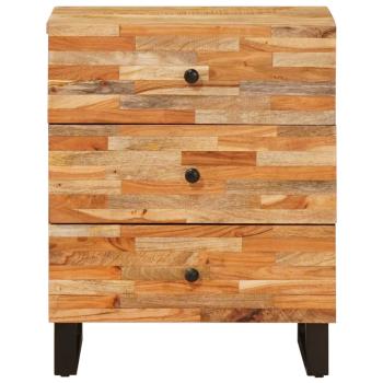 Bettkasten Braun 50 x 33 x 62 cm Massivholz Mango