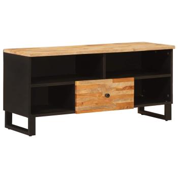 ARDEBO.de - TV-Schränk Braun 100 x 33 x 46 cm Massivholz Mango