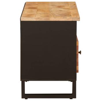 TV-Schränk Braun 100 x 33 x 46 cm Massivholz Mango