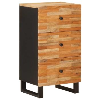 ARDEBO.de - Seitenschrank Braun 40 x 33 x 75 cm Massivholz Mango