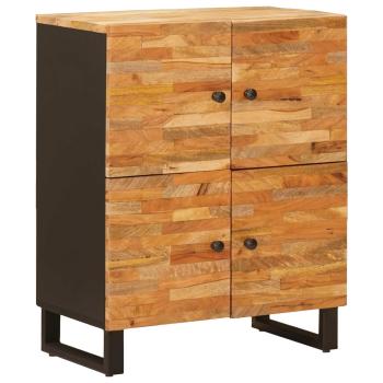 ARDEBO.de - Seitenschrank Braun 60 x 33 x 75 cm Massivholz Mango
