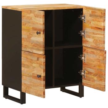 Seitenschrank Braun 60 x 33 x 75 cm Massivholz Mango