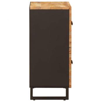 Seitenschrank Braun 60 x 33 x 75 cm Massivholz Mango