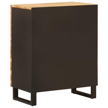 Seitenschrank Braun 60 x 33 x 75 cm Massivholz Mango