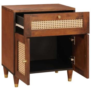 Nachttische 50 x 33 x 60 cm Massivholz Mango