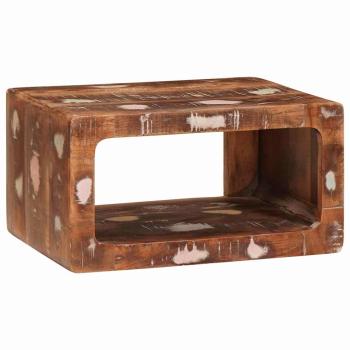 ARDEBO.de - Nachttisch Braun 45 x 30 x 24 cm Massives upgecyceltes Holz