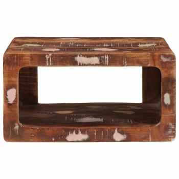 Nachttisch Braun 45 x 30 x 24 cm Massives upgecyceltes Holz