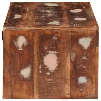 Nachttisch Braun 45 x 30 x 24 cm Massives upgecyceltes Holz