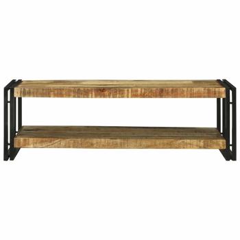 Couchtisch Braun 120 x 50 x 38 cm Massivholz Mango
