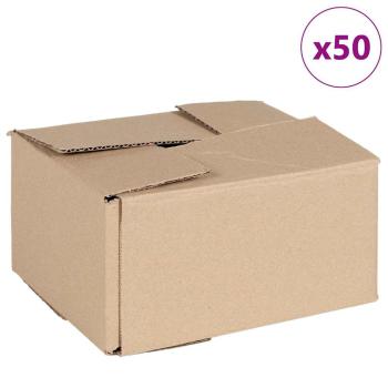 Faltbox mit Speicher 50 Stk. Natur 20 x 15 x 10 cm Karton