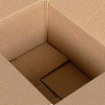 Faltbox mit Speicher 50 Stk. Natur 20 x 15 x 10 cm Karton