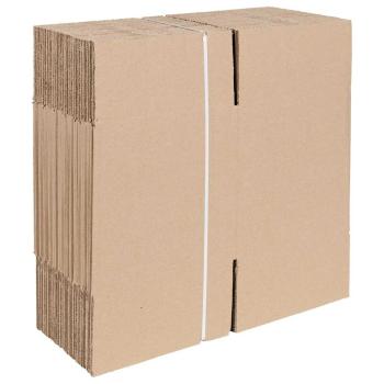 Faltbox mit Speicher 50 Stk. Natur 20 x 20 x 20 cm Karton