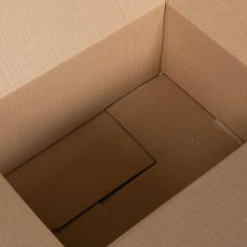 Faltbox mit Speicher 50 Stk. Natur 30 x 21,5 x 14 cm Karton
