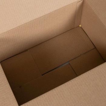 Faltbox mit Speicher 50 Stk. Natur 35 x 24 x 15 cm Karton