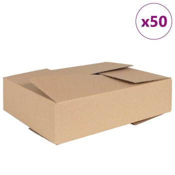 Faltbox mit Speicher 50 Stk. Natur 40 x 30 x 10 cm Karton