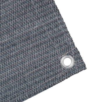 Zeltteppich Blau und Grau 300 x 200 cm Polyethylen