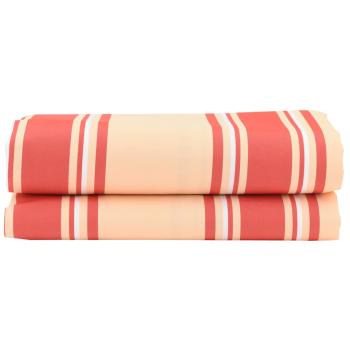Markisenersatzstoff Gelb und Orange 1000 x 160 cm Polyester