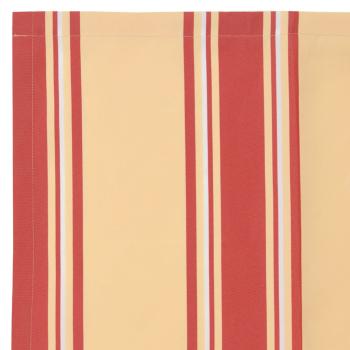 Markisenersatzstoff Gelb und Orange 1000 x 160 cm Polyester