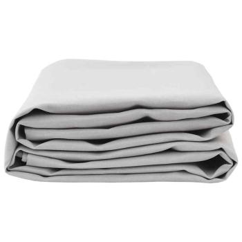 Markisenersatzstoff Hellgrau 1000 x 160 cm Polyester