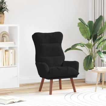ARDEBO.de - Sessel Schwarz 69 x 74 x 93 cm Samt