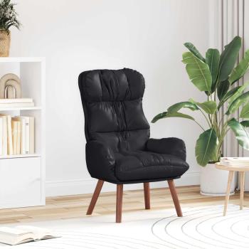 ARDEBO.de - Sessel Schwarz 69 x 74 x 93 cm Kunstleder