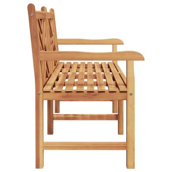 Gartenbank 150 x 60 x 90 cm Massivholz Teak