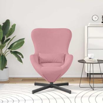 Eiersessel Rosa 63 x 73 x 90 cm Samt